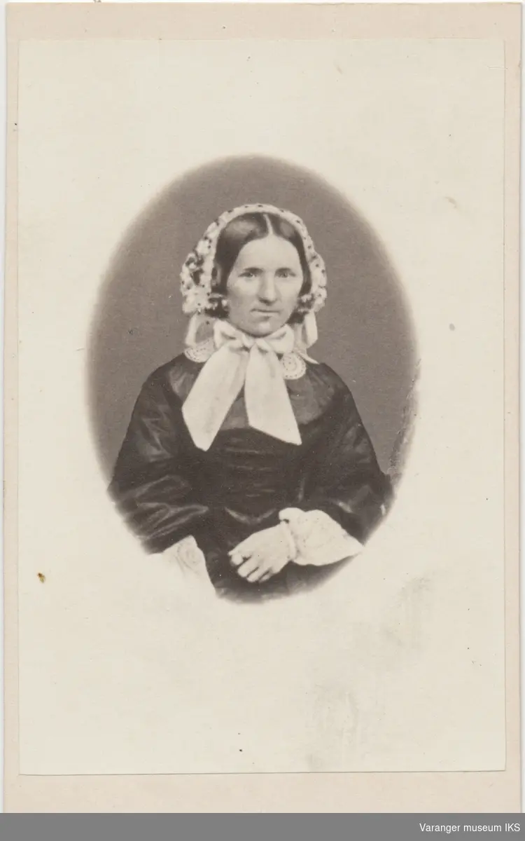 Portrett, Birgithe Kathrine Brodtkorb f. Leynich, ca. 1860