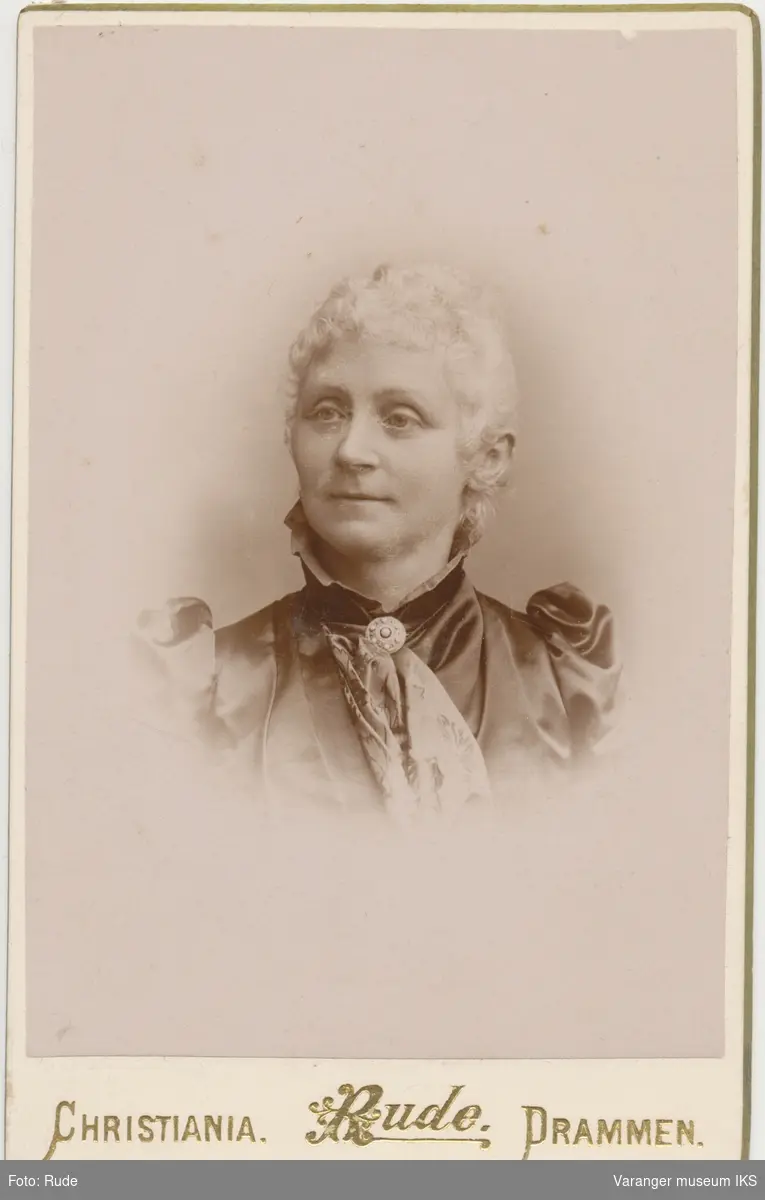 Portrett, Birgithe Jebe, 1892