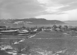 Bebyggelsen rundt Høili, Tyholt sett fra radiomasten