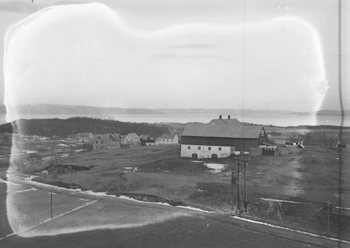 Bebyggelsen rundt Høili, Tyholt sett fra radiomasten