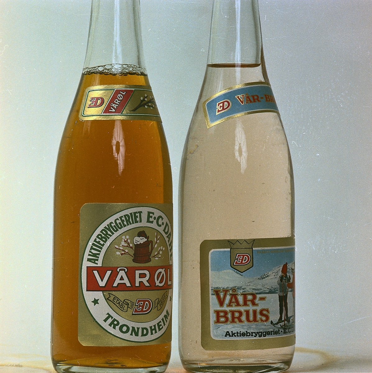 Øl- og brusflaske fra E.C. Dahls Bryggeri (Aktiebryggeriet E.C. Dahls)