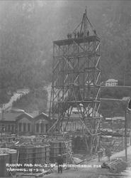 Rjukan Fabrikkanlegg II 97. Monteringsbuk for Tårnhus