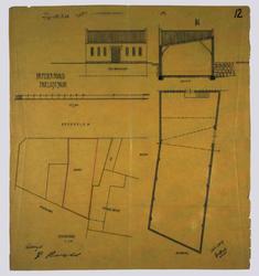 Trelastskur for Hr. Peder Olsen.  [Utkast]