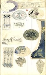 Tegning (skissebok) [Skisse]