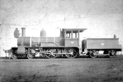 Rørosbanens damplokomotiv type XIII nr. 30 ved levering fra 