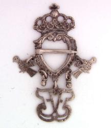 Sølje, hjertesølje med løv