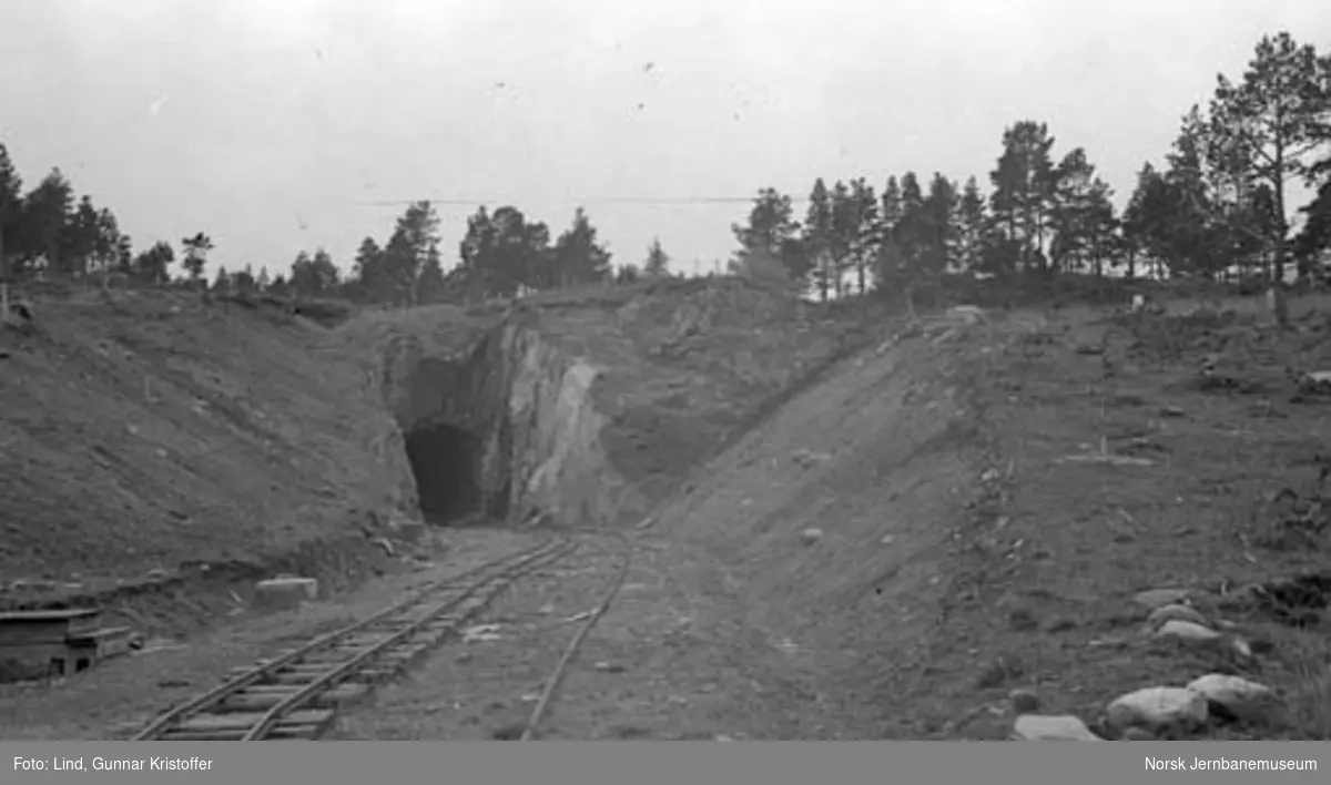 Nordlandsbaneanlegget : nordre innslag for Stamnes tunnel
