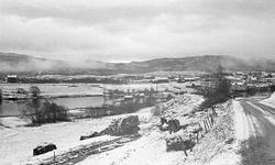 Nordlandsbaneanlegget : linjen mot brustedet for Straumsnes 