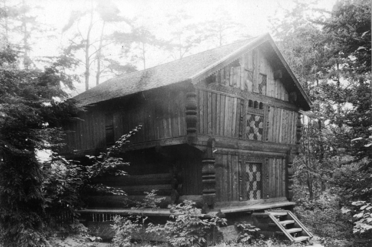 Loft Fra Søndre Berdal Nesland Vinje Telemark Fotografert På Norsk