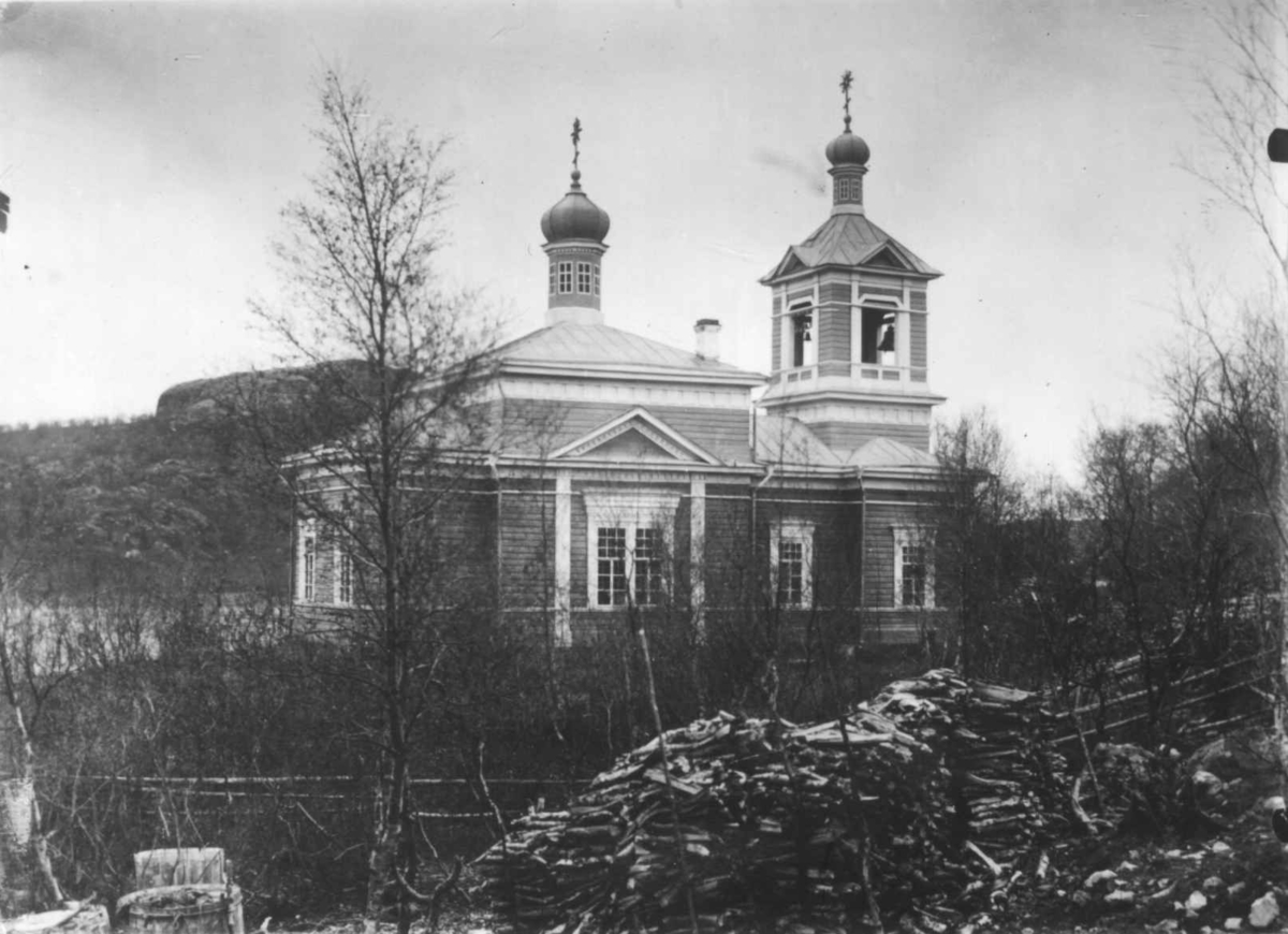Boris Gleb kirke, Russland, ca. 1900-1910. Eksteriør.