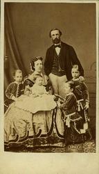 Portrett av Oscar (1829-1907), hertug av Östergötland, sener