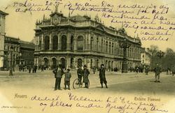 Postkort. Fødselsdagshilsen til Hans Aall født 20.09.1869. F