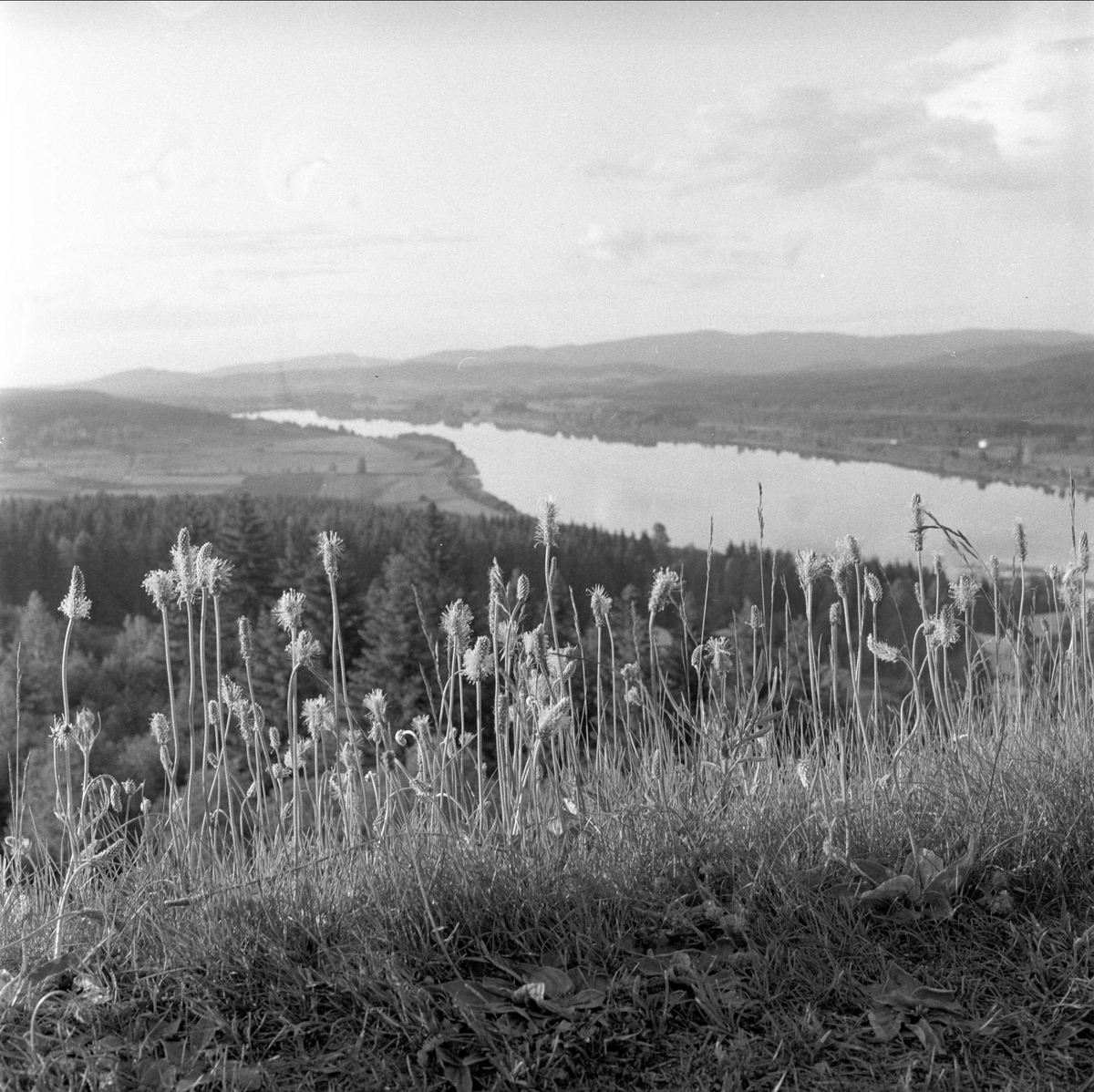 Kongsvinger, Hedmark, september 1962. Kongsvinger festning. Stemningsbilder.