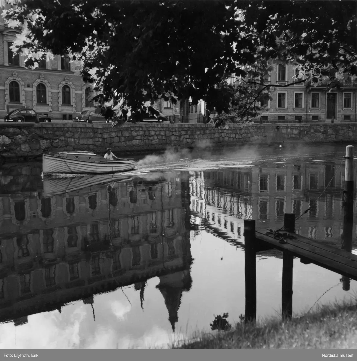 Göteborg. Vallgraven vid Stora Nygatan