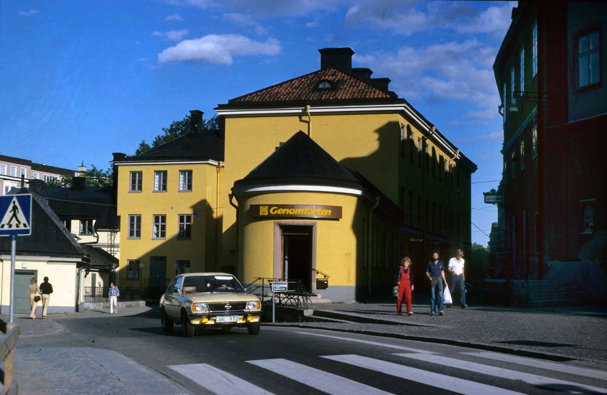 Gillbergska huset, kvarteret Holmen, Uppsala 1979