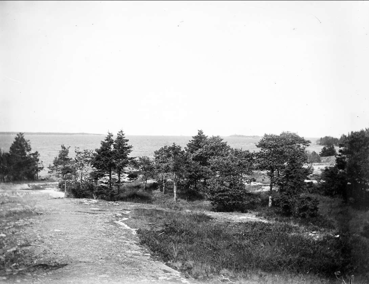 Havskust, Vätö socken, Uppland 1904