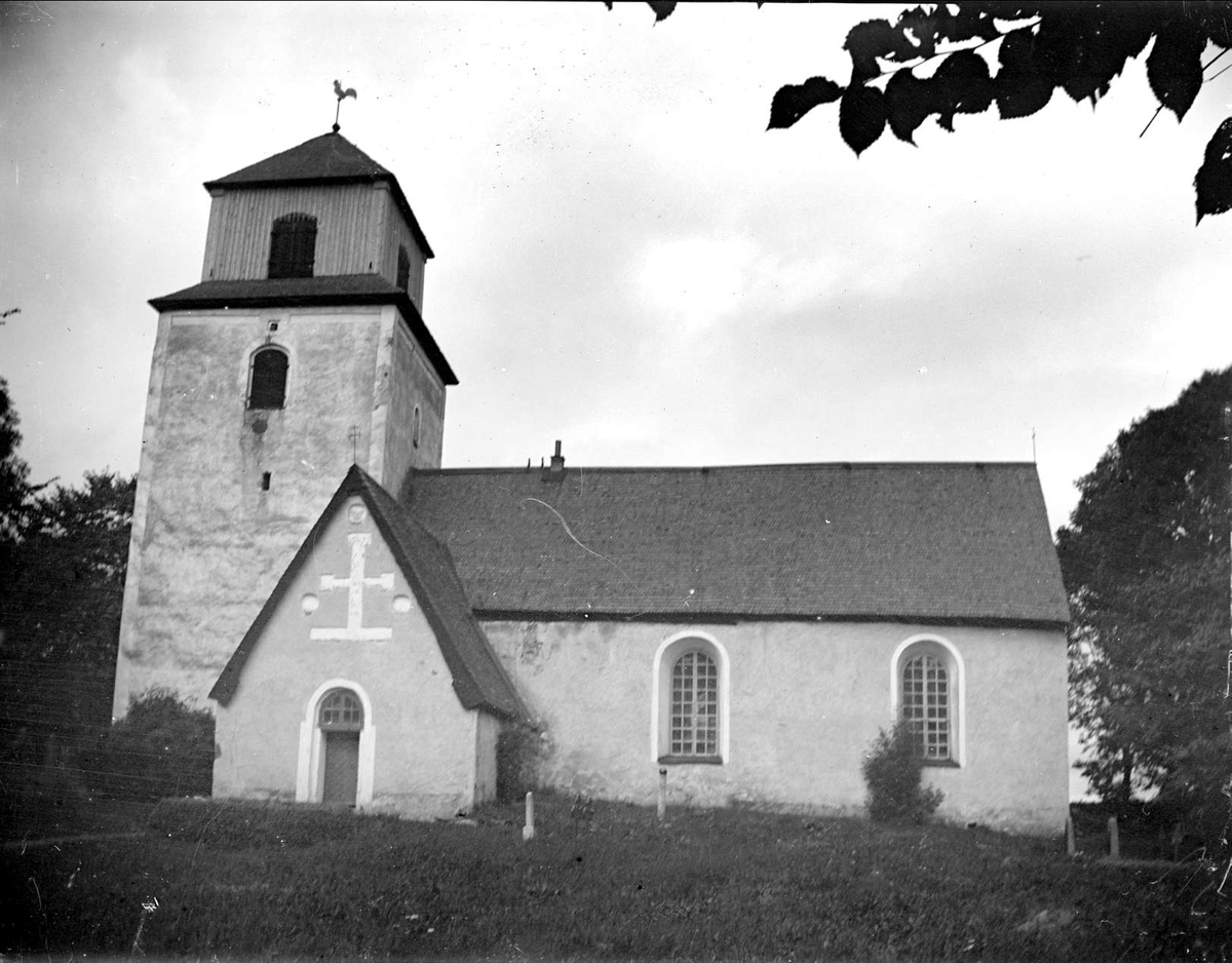 Häggeby kyrka, Häggeby socken, Uppland september 1912