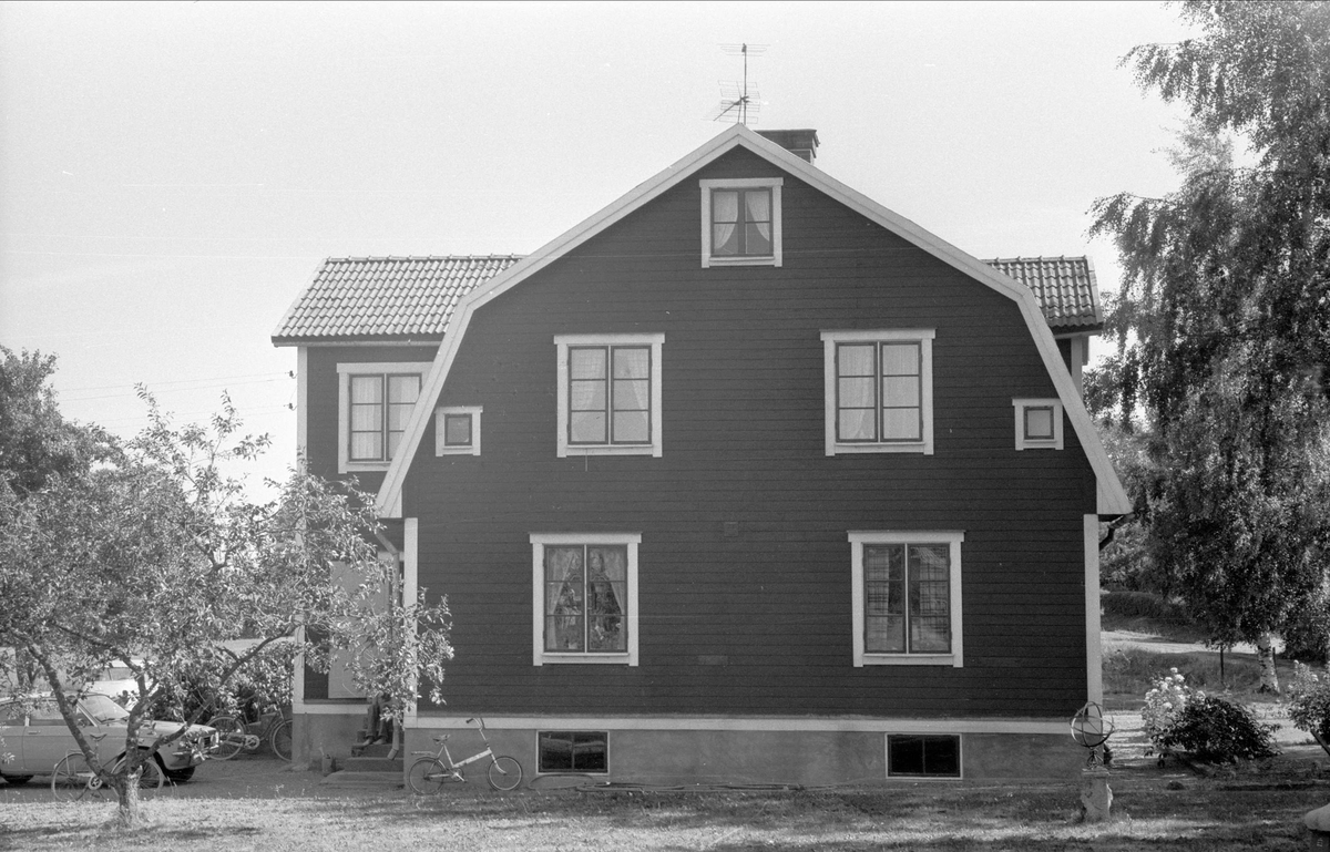 Mangårdsbyggnad, Högsta 4:2, Bälinge socken Uppland 1976