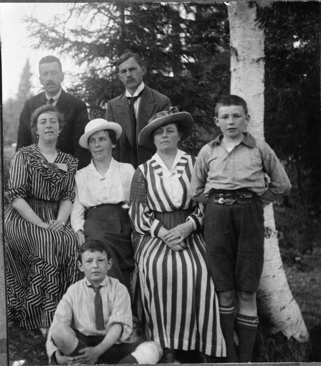 Familiene Normann og Borchgrevink.