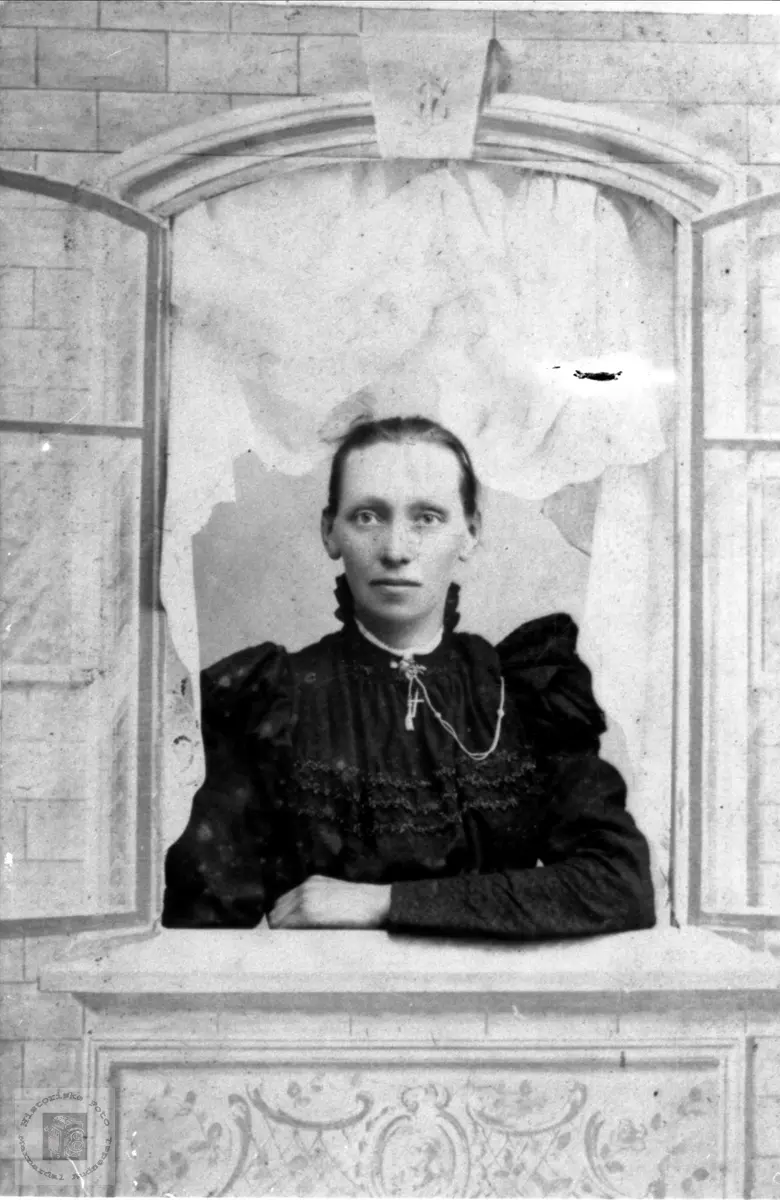 Portrett Anna Fidjestøl 1831-1887, Øyslebø.
