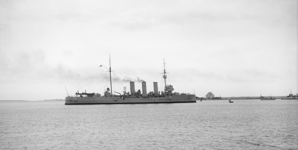 Pansarfartyget HMS Fylgia.