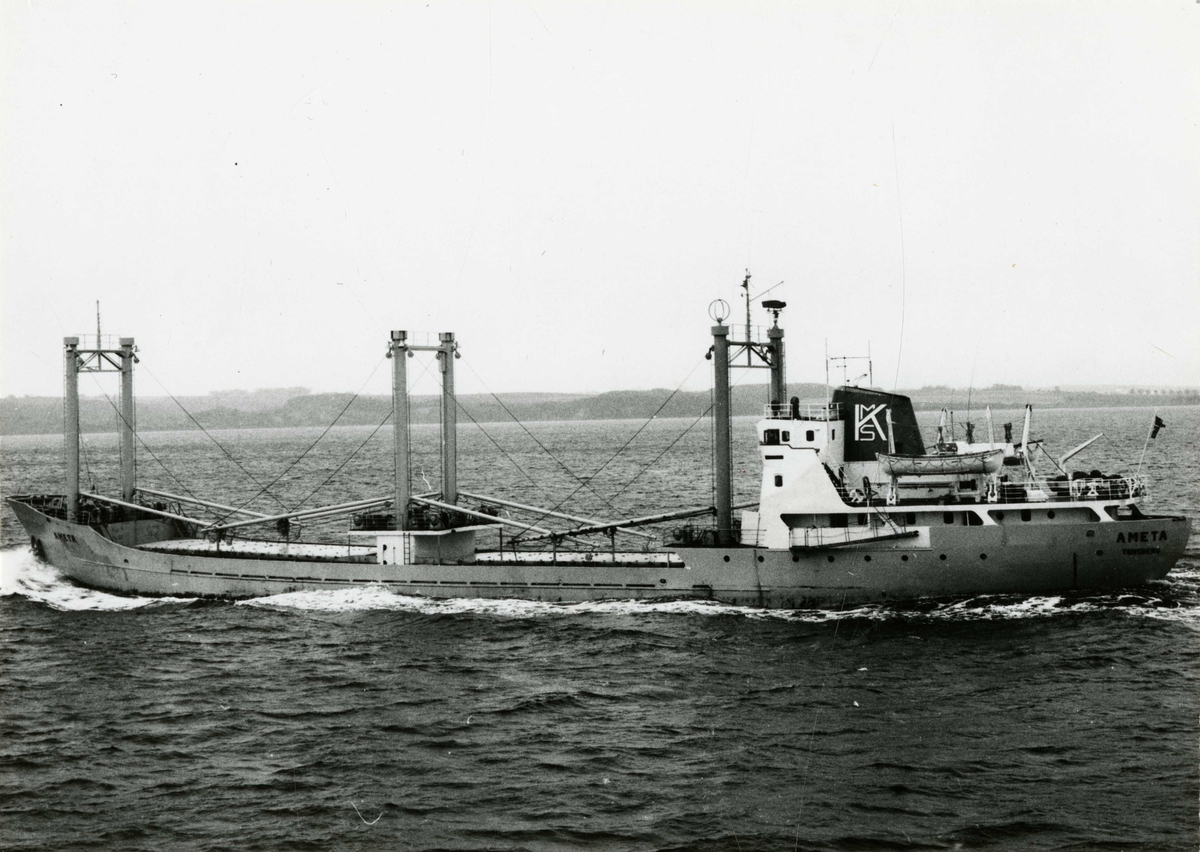 M/S Ameta (Ex. Anu)(b.1964, Bodø Skibsverft & mek. Verksted A/S, Bodø)