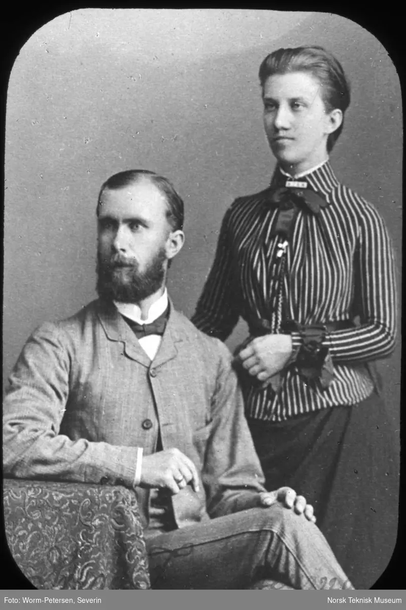 Portrett av en misjonær og hans hustru, Santalistan