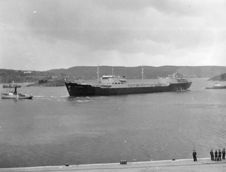 Provtur med fartyg 113 M/T Islas Georgias.
