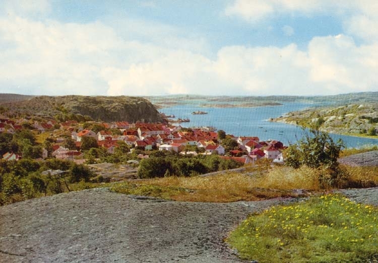 Tryckt text på kortet: "Grebbestad. "
"Ultraförlaget A. B. Solna."