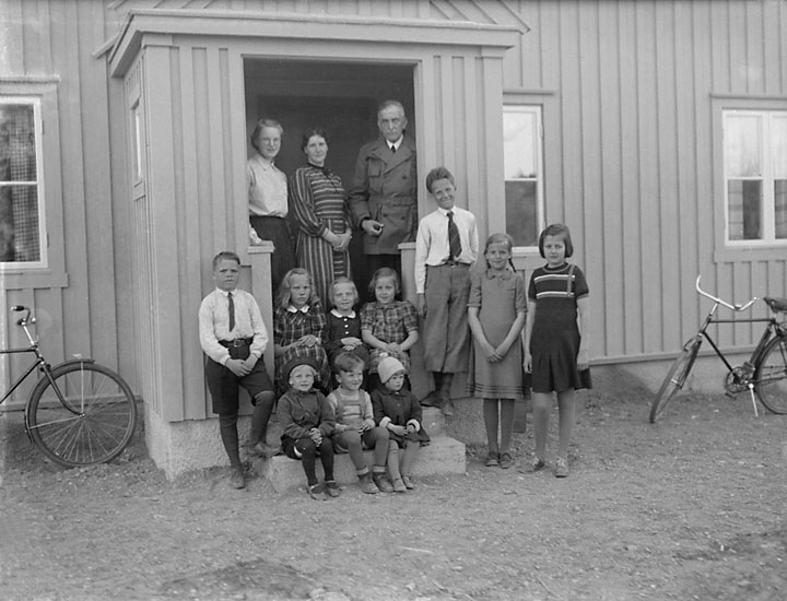 Barn vid Finska Barnhemmet
