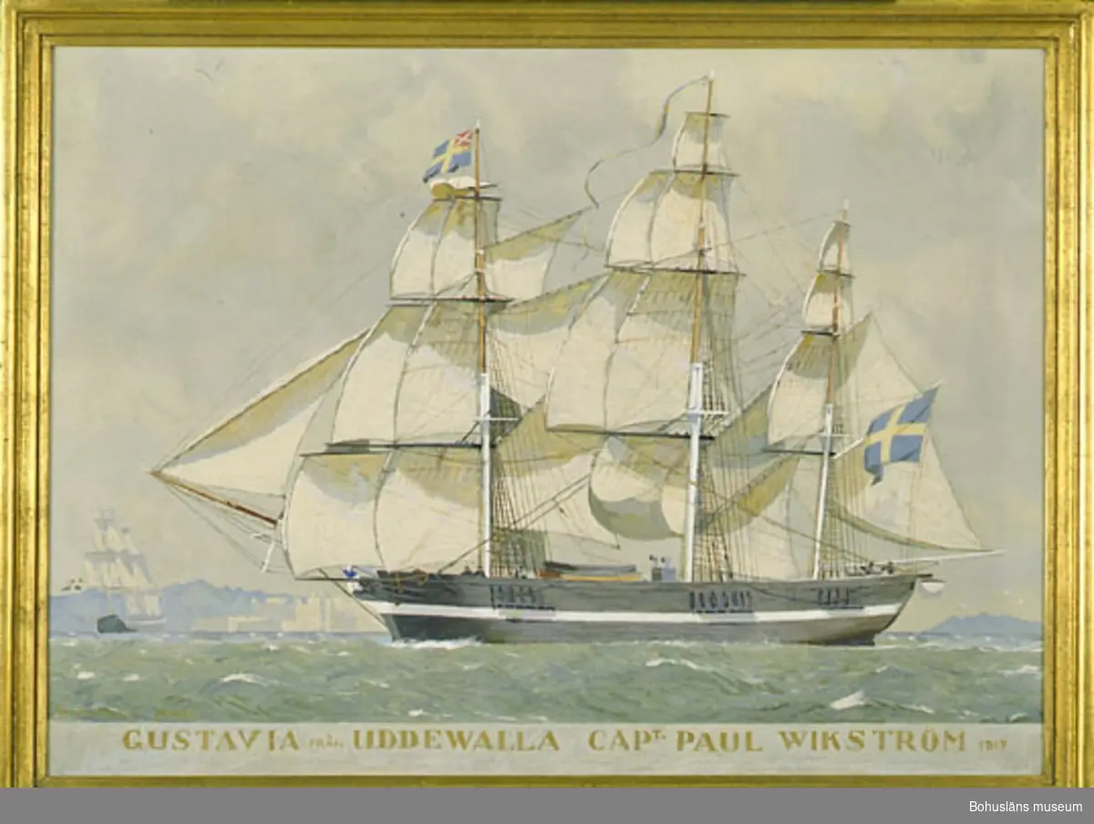 Briggen Gustavia, Uddevalla 1817