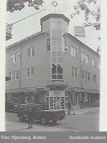 Ombyggnation av f d Televerkets hus på Bankgatan 13.