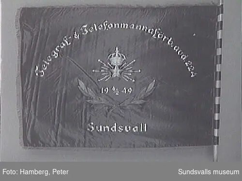 Telegraf &Telefonmannaförbundet avd.224 Sunds-vall (bildad 4/2 1949) Deposition från Statsanställdas förbund,Sundsvall till Folkrörelsearivet.