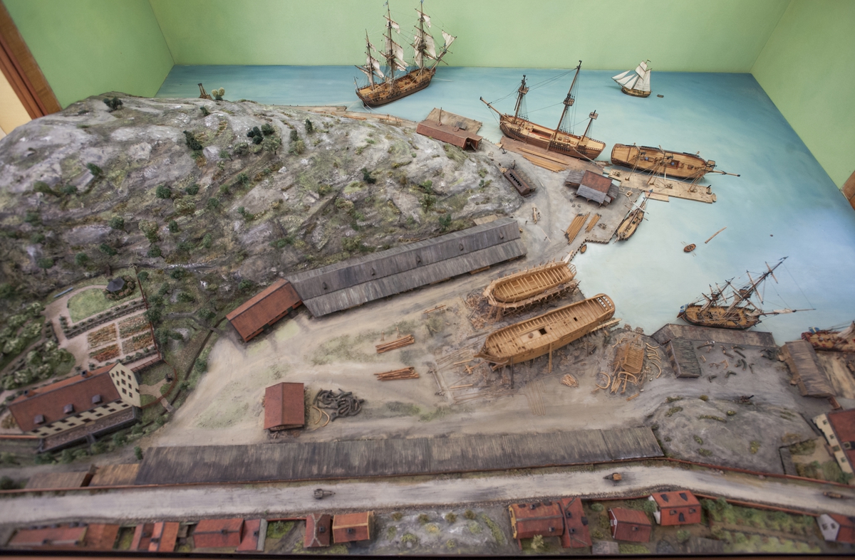 Stockholmsvarv som startade 1687 och producerade fartyg fram till 1907.