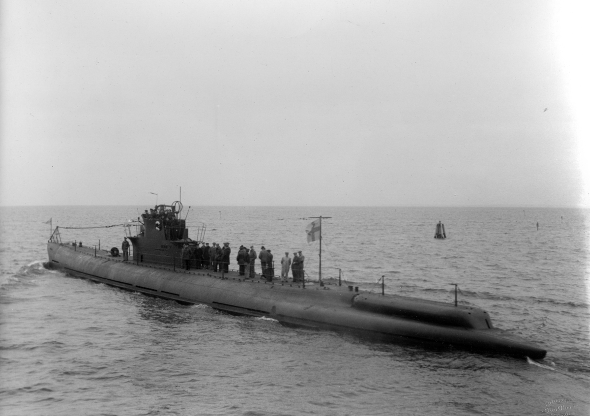 Ubåten Sjölejonet sjösattes 25 juli 1936