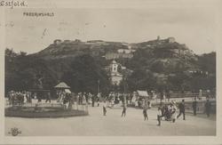 torg, fontene, kiosk, gotteribu, bro, kirke, Festning,