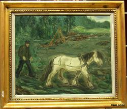 Nybrott i Vinje [Oljemåleri]