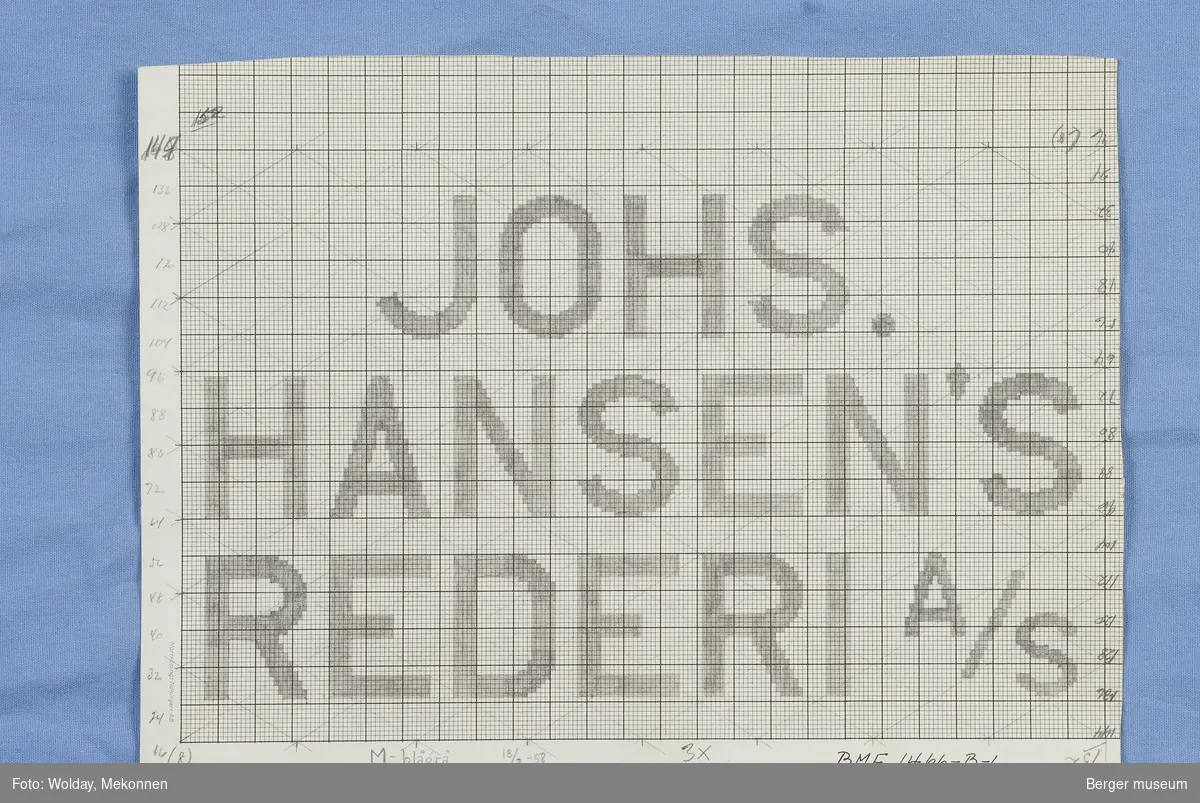 JOHS. HANSENS'S REDERI A/S.
