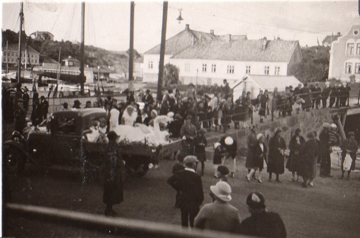 17. mai og andre opptog m.m., Brevik, Telemark, rundt 1932-38