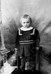 Portrett av ukjent barn fra Kolvereid