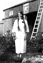 Ida Valø Myhre som konfirmant