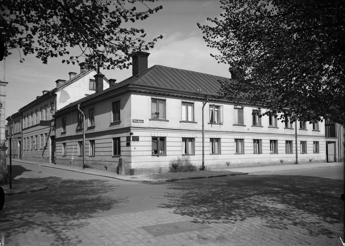 Kvarteret Örnen, Vretgränd - Östra Ågatan,  Uppsala 1935