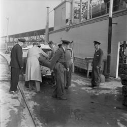 Mønstring av Verneavdelingen. Froskemannsøvelse.