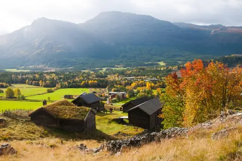 Hemsedal Bygdatun, øvre Løkji - bygninger
