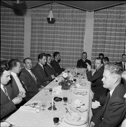 Fra utdelingen av fagarbeiderdiplomer fra Bedriftskolen. Her