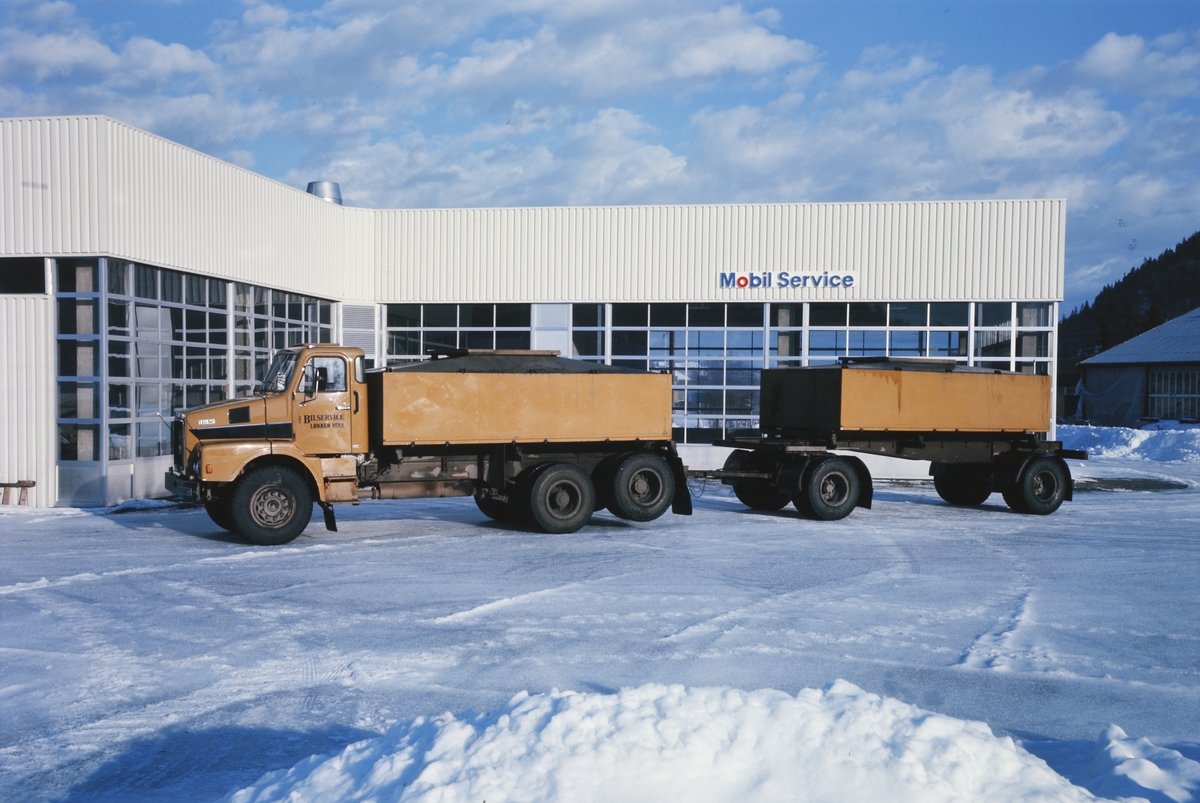 Volvo lastebil brukt til transport av konsentrat