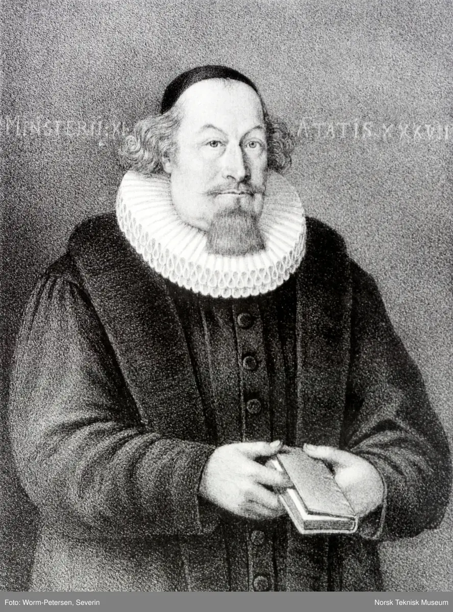 Portrett av Petter Dass Norsk Teknisk Museum / DigitaltMuseum