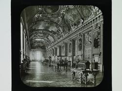 Frankrike: Louvre. Apollogalleriet. Paris