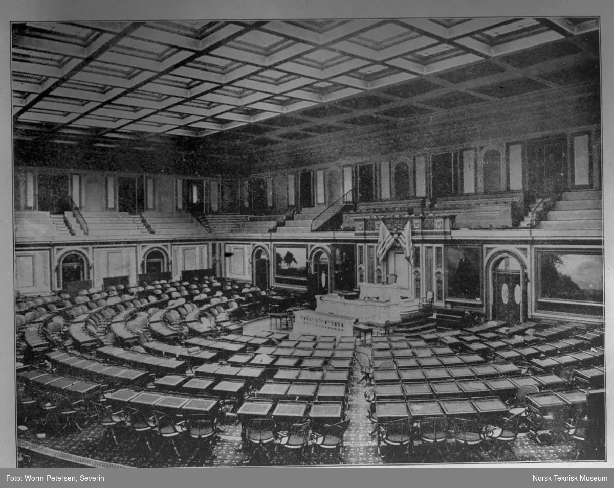 House of Representatives, Capitol (Kongressbygningen) i Washington