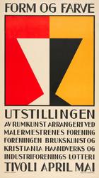 "Form og Farve" [Plakat]